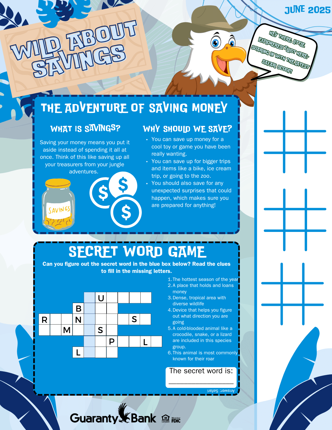 Summer savings june newsletter image